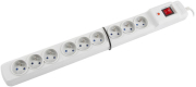 ARMAC ARMAC MULTI M9 1.5M 9X FRENCH OUTLETS SURGE PROTECTOR ΜΕ ΔΙΑΚΟΠΤΗ GREY