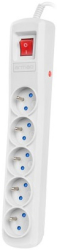 ARMAC ARMAC R5 5M 5X FRENCH OUTLETS SURGE PROTECTOR ΜΕ ΔΙΑΚΟΠΤΗ GREY
