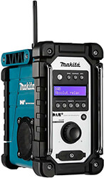 ΡΑΔΙΟΦΩΝΟ ΜΠΑΤΑΡΙΑΣ MAKITA DAB+ BLUETOOTH DMR112