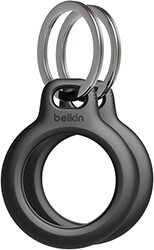 BELKIN BELKIN SECURE AIRTAG HOLDER KEYCHAIN 2 PACK BLACK