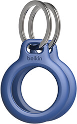 BELKIN SECURE AIRTAG HOLDER KEYCHAIN 2 PACK BLUE