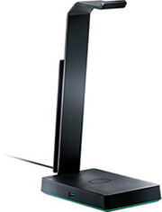 COOLERMASTER COOLERMASTER GS750 RGB HEADSET STAND WITH SOUNDCARD AND QI CHARGER