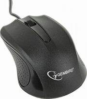 GEMBIRD MUS-6B-01 6-BUTTON WIRED OPTICAL MOUSE BLACK