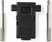 NEDIS NEDIS CCGP52890BK D-SUB CONNECTOR 9-PIN BLACK