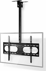 NEDIS TVCM1350BK FULL MOTION TV CEILING MOUNT 42-65'' UP TO 45 KG TILTABLE ROTATABLE STEEL BLACK