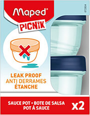 MAPED MAPED PICNIK ΦΑΓΗΤΟΔΟΧΕΙΟ ORIGIN SAUCE 40ML X 2 ΜΠΛΕ