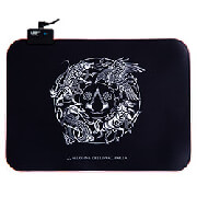 L33T L33T 1830145 ASSASSIN'S CREED VALHALLA RGB MOUSEPAD 355X255X3MM ΜΑΥΡΟ