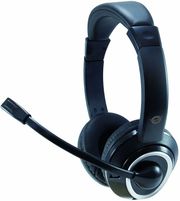 CONCEPTRONIC POLONA02BA STEREO HEADSET 3.5MM INCLUDING Y SPLITTER