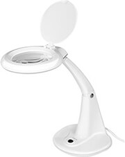 LOGILINK WZ0059 MAGNIFYING DESK GLASS LAMP, 3 & 12 DIOPTER