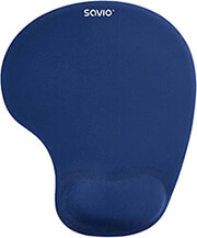 SAVIO MP-01NB GEL MOUSE PAD WITH WRIST SUPPORT