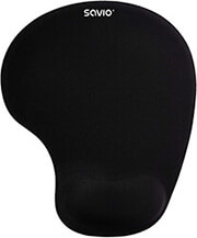 SAVIO SAVIO MP-01B GEL MOUSE PAD WITH WRIST SUPPORT
