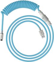 ΚΑΛΩΔΙΟ ΠΛΗΚΤΡΟΛΟΓΙΟΥ HYPERX USB-C COILED CABLE LIGHT BLUE (6J680AA)