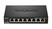 D-LINK D-LINK DGS-108GL 8-PORT GIGABIT ETHERNET METAL HOUSING UNMANAGED SWITCH