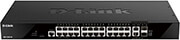 D-LINK DGS-1520-28 24X10/100/1000BASE-T PORTS 2X10GBASE-T 2XSFP+ PORTS SMART MANAGED SWITCH