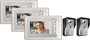 REALSAFE ΘΥΡΟΤΗΛΕΟΡΑΣΗ REALSAFE VDP-323 3 MONITOR 2 CAMERAS