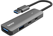 NOD FUSION METAL HUB 2.2 USB3.2 GEN1 5GBPS