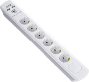 GEYER GES-161 ΠΟΛΥΠΡΙΖΟ 6 ΘΕΣΕΩΝ ΜΕ ΔΙΑΚΟΠΤΗ &amp; 2 USB