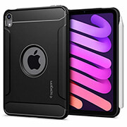 SPIGEN RUGGED ARMOR BLACK FOR IPAD MINI 6 2021