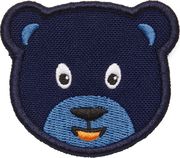 AFFENZAHN VELCRO BADGE BEAR (BLUE)