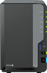 SYNOLOGY SYNOLOGY DISKSTATION DS224+ 2-BAY NAS BLACK