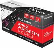 VGA SAPPHIRE AMD RADEON RX6400 PULSE GAMING OC 4GB HDMI/DP RETAIL φωτογραφία