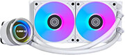 LIAN LI LIAN LI GALAHAD II TRINITY 240 WHITE - AIO GPU LIQUID COOLER WITH ARGB FANS