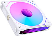 LIAN LI LIAN LI UNI FAN INFINITY SL-INF 120 REVERSE BLADE WHITE - ARGB PWM CASE FAN (1PCS) NO CONTROLLER