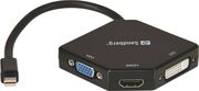 SANDBERG ADAPTER MINI DP HDMI DVI VGA (509-12)