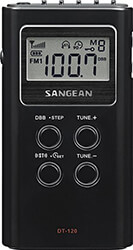 SANGEAN SANGEAN DT-120 BLACK ΦΟΡΗΤΟ ΡΑΔΙΟΦΩΝΟ