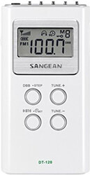 SANGEAN SANGEAN DT-120 WHITE ΦΟΡΗΤΟ ΡΑΔΙΟΦΩΝΟ