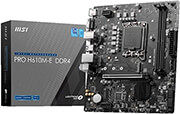 MSI ΜΗΤΡΙΚΗ MSI PRO H610M-E 1700 D4 RETAIL