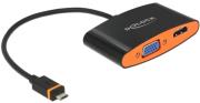 delock 65561 adapter slimport mydp male to hdmi vga female micro usb female photo delock 65561 adapter slimport mydp male to hdmi vga female micro usb female photo