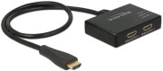 DELOCK 87700 HDMI SPLITTER 1 X HDMI IN - 2X HDMI OUT 4K