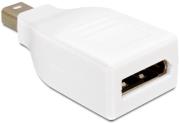 DELOCK 65239 ADAPTER DISPLAYPORT MINI TO DISPLAYPORT WHITE