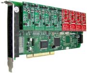 OPENVOX A800P10 8 PORT ANALOG PCI CARD + 1 FXS MODULE φωτογραφία