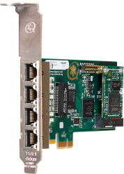 DIGIUM DIGIUM 1TE435F 4 SPAN DIGITAL T1/E1/J1/PRI PCI-EXPRESS CARD