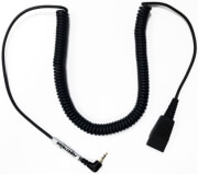 SUPERVOICE SVC-QDJ25A HEADSET QD TO SINGLE 2.5MM JACK CONNECTING BOTTOM CABLE
