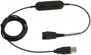 SUPERVOICE SUPERVOICE SVC-QDUSB1 HEADSET QD TO USB PC CONNECTING BOTTOM CABLE (LYNC COMPATIBLE)