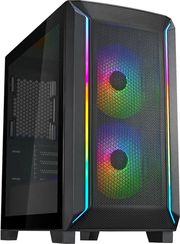 SILVERSTONE CASE SILVERSTONE FARA 312Z BLACK TEMPERED GLASS SST-FA312Z-BG