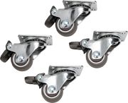 SILVERSTONE ΡΟΔΑΚΙΑ ΓΙΑ ΚΟΥΤΙΑ SILVERSTONE RAC-SRW-001 - 4 ΤΕΜ