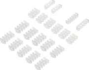 ΣΤΗΡΙΓΜΑΤΑ ΚΑΛΩΔΙΩΝ SILVERSTONE SST-PP09 ΔΙΑΦΑΝΑ