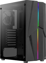 AEROCOOL CASE AEROCOOL MECHA V1 MIDI TOWER TEMPERED GLASS BLACK