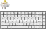 ΜΗΧΑΝΙΚΟ ΠΛΗΚΤΡΟΛΟΓΙΟ KEYCHRON K2 PRO HS BANANA SWITCH RGB BACKLIGHT WHITE (K2P-P4)