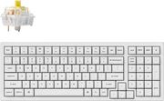 ΜΗΧΑΝΙΚΟ ΠΛΗΚΤΡΟΛΟΓΙΟ KEYCHRON K4 PRO HS BANANA SWITCH WHITE BACKLIGHT WHITE (K4P-O4)