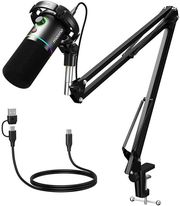 MAONO PD200XS DYNAMIC MICROPHONE WITH STAND BLACK