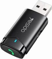 YESIDO YAU40 BLUETOOTH RECEIVER BLACK