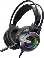 YESIDO EK02 GAMING HEADSET RGB 3.5MM 2.2M BLACK