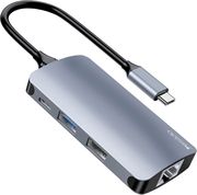 YESIDO HB15 USB-C HUB 6IN1 GREY