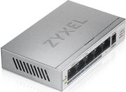 ZYXEL GS1005-HP SWITCH 5 PORT GIGABIT POE+ UNMANAGED 60W