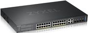 ZYXEL GS2220-28HP SWITCH 24-PORT GBE POE + 4-PORT COMBO (RJ45/SFP) L2 WITH GBE UPLINK MANAGER